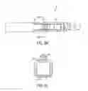 Fig. 15 - Surgical knife safety handle having user operable lock