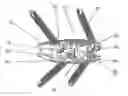 Fig. 01 - INTERVERTEBRAL IMPLANT WITH JOINT ELEMENTS CARRIED BY UNIVERSAL JOINT