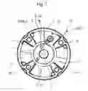 Fig. 02 - Vane-type motor cam phaser with a friction disc and mounting method