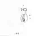 Fig. 10 - Respiratory mask including an adjustable forehead abutment member