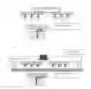 Fig. 01 - Method of making a connection component with hollow inserts