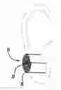 Fig. 01 - Flat earplug and package