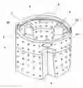 Fig. 01 - Laundry Hamper For Insertion Into Clothes Washers And Dryers