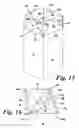 Fig. 13 - BLANKS AND BOXES WITH TONGUE-POCKET BOTTOM COMBINATION FORMABLE FROM SAID BLANKS