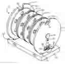 Fig. 01 - Parallel conductor spool with multiple independent bays