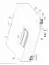 Fig. 02 - Projector with adjusting feet for facilitating operation