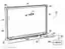 Fig. 01 - INTERACTIVE INPUT SYSTEM AND BEZEL THEREFOR