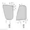 Fig. 22 - Reflective mirror assembly