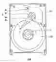 Fig. 01 - Disk drive device having a vibration-reducing element