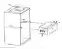 Fig. 01 - Apparatus for externally changing the direction of air flowing through electronic equipment