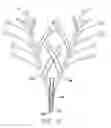 Fig. 08 - LED molded tree branches with blossoms