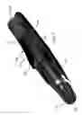 Fig. 06 - Auto-injection device with needle protecting cap having outer and inner sleeves