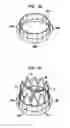 Fig. 13 - Collapsible and re-expandable prosthetic heart valve cuff designs and complementary technological applications