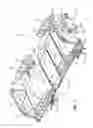 Fig. 02 - Adjustable width mattress with relief portions