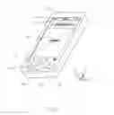 Fig. 02 - Scrolling and zooming of a portable device display with device motion