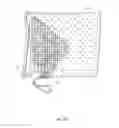 Fig. 10 - Golf towel with dry and wet section