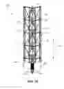 Fig. 10 - Solar collector having a spaced frame support structure with a multiplicity of linear struts