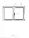 Fig. 02 - Side hung and bottom hung double-opening window, structure, and control device thereof