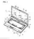 Fig. 02 - Electronic device having a hinge