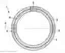 Fig. 01 - CAPSULAR TENSION RING WITH COIL FOR INDUCTIVE COUPLING TO AN EXTERNAL ELECTROMAGNETIC FIELD