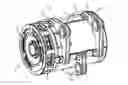 Fig. 01 - Modularized Motor Or Generator Housing With Cast Attachments Bars