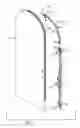 Fig. 03 - MULTIPOINT LOCK EXTENSION FOR A ROUND TOP DOOR
