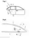 Fig. 02 - Frame molding fastening structure