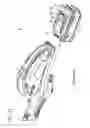 Fig. 22 - Electric tool powered by a plurality of battery packs and adapter therefor