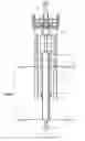 Fig. 01 - Ram style tensioner with fixed conductor and floating frame