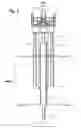 Fig. 02 - Ram style tensioner with fixed conductor and floating frame