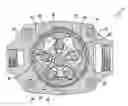 Fig. 01 - Gerotor hydraulic pump with fluid actuated vanes