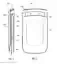 Fig. 04 - Portable electronic device with battery cover and locking mechanism therefor