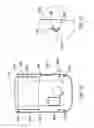 Fig. 07 - Portable electronic device with battery cover and locking mechanism therefor