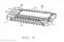 Fig. 06 - Board-to-board connector having a sidewall portion with a sloped guide surface with cut out