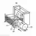 Fig. 01 - Securing a hazardous area in the regin surrounding the automatic loading of reels on a reel changer