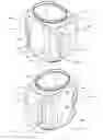 Fig. 08 - Container systems with lids for unit dose detergent compositions