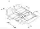 Fig. 01 - Molded laying interior material for vehicle