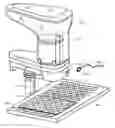 Fig. 01 - Pill dispenser with interchangeable platen having electronically readable/writable identification