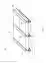 Fig. 02 - Photovoltaic framed module array mount utilizing asymmetric rail