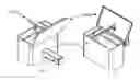 Fig. 01 - Safe attached to the hitch of a vehicle