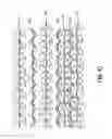Fig. 08 - Slow acting pocketed spring core having fibrous material and sheets glued to pockets