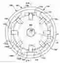 Fig. 01 - STATOR CORE SUSPENSION SYSTEM USING SPRING BAR IN PLANE EXTENDING PERPENDICULAR TO STATOR CORE AXIS