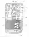 Fig. 01 - Mobile wireless communications device having dual antenna system for cellular and WiFi