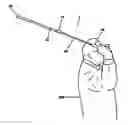 Fig. 01 - Adjustable multi-sensory fly casting trainer and teaching method