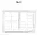 Fig. 40 - Layout of liquid crystal display panels and size of mother substrate