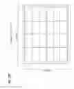 Fig. 50 - Layout of liquid crystal display panels and size of mother substrate