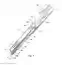 Fig. 02 - Injection device with retaining means actuated by needle shield