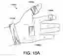 Fig. 19 - LOCAL ADVERTISING CONTENT ON AN INTERACTIVE HEAD-MOUNTED EYEPIECE