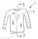 Fig. 01 - Insulated garment, insulating and wicking feature and method