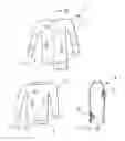 Fig. 02 - Insulated garment, insulating and wicking feature and method